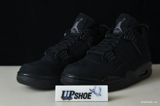 (2020) CAT RETRO CU1110-010 CU1110-010 AIR JORDAN 4 BLACK 1124